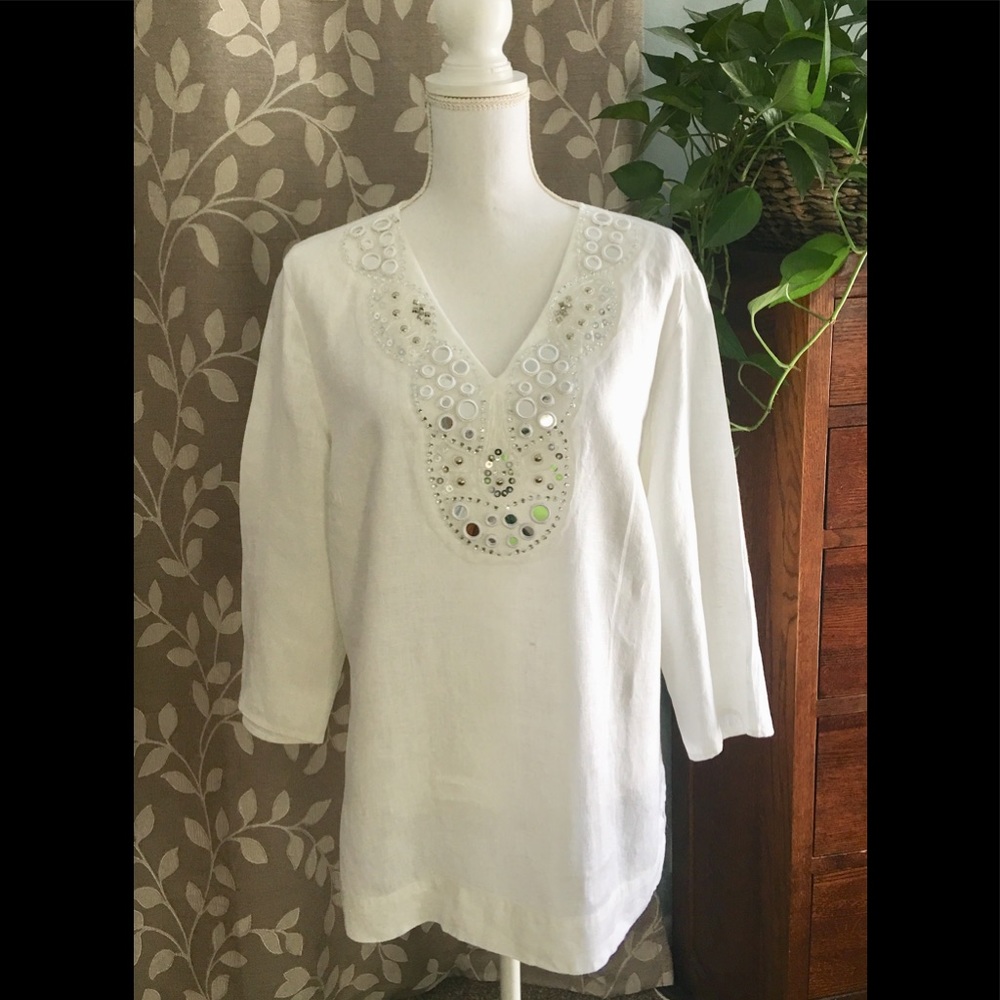 JM Collection tunic top size XL